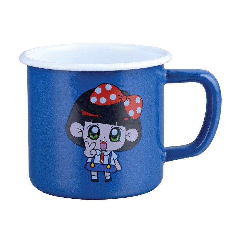 303dcフレアリム絶縁リングエナメルマグカップ