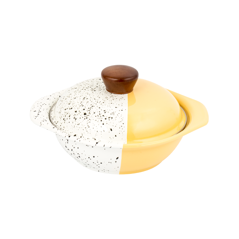 エナメルV字型ポット