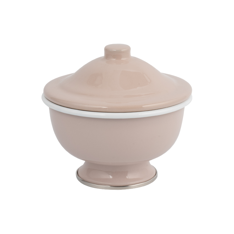 茎のふたをしたボウル