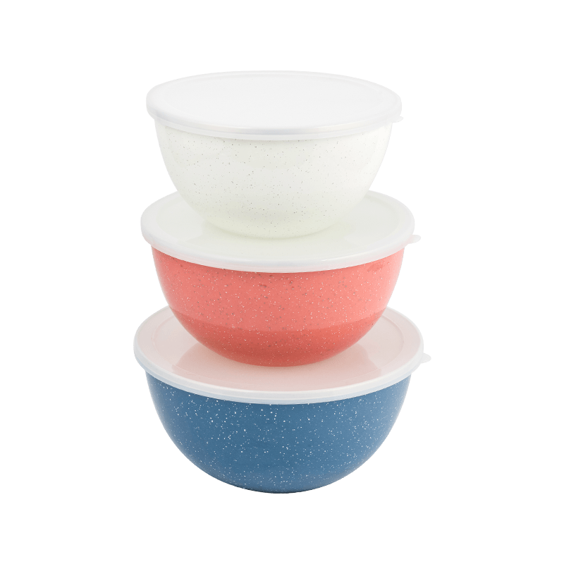 丸いリムミキシングボウル