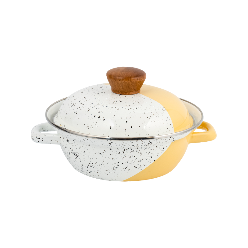 エナメルテーブルトップポット