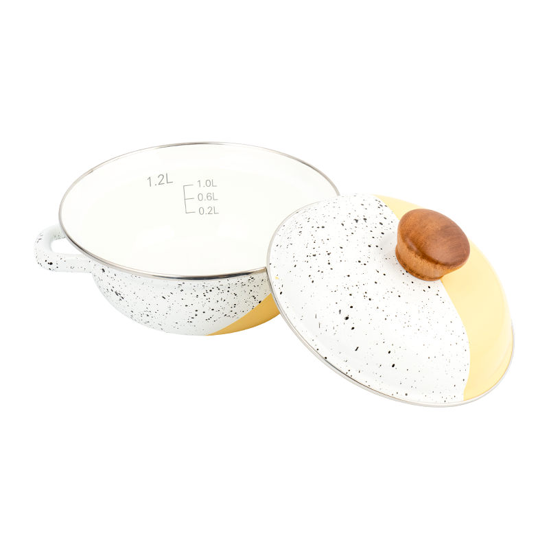 エナメルテーブルトップポット