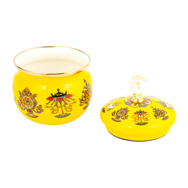 9cmエナメルシュガージャー