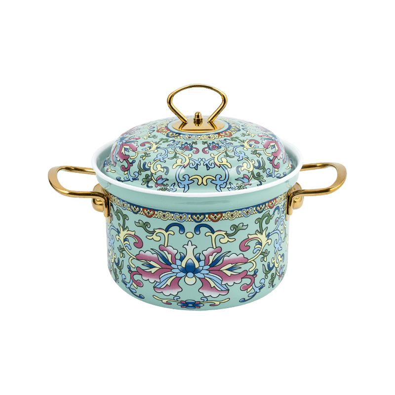 753dエナメルフレアリムスピル耐性ストレートポット