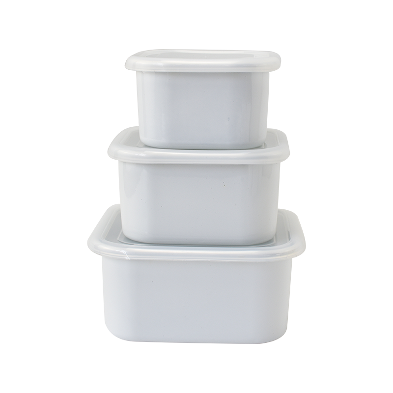 エナメルスクエアアイスボウル